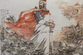 道悦禅师救岳飞