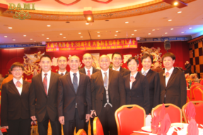 大密居士参加美佛联2014新春团拜会