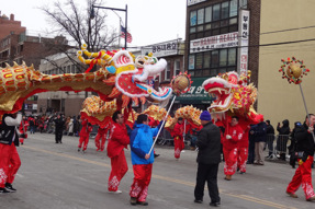 法拉盛2015新年游行